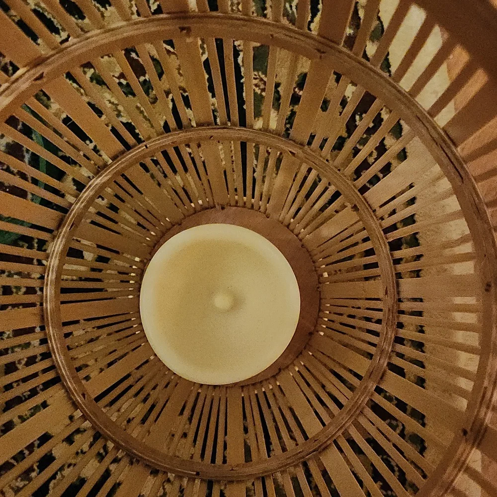 Beautiful decorative ratan lamp
